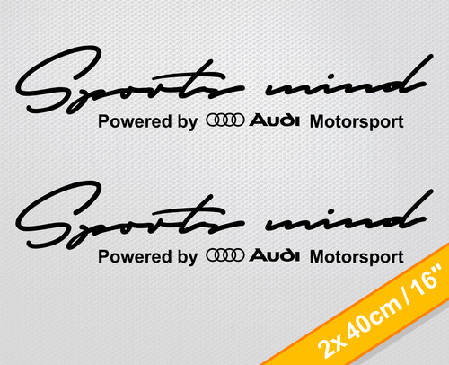 Audi sport aufkleber sports - sport,