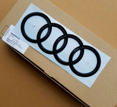 Original schwarze audi - audi, ringe