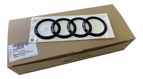 Original audi ringe schwarz - original,
